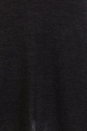 Product shot of the Maree Cross Bust Dress W Tie in colour DkCharcoal (Black), detail