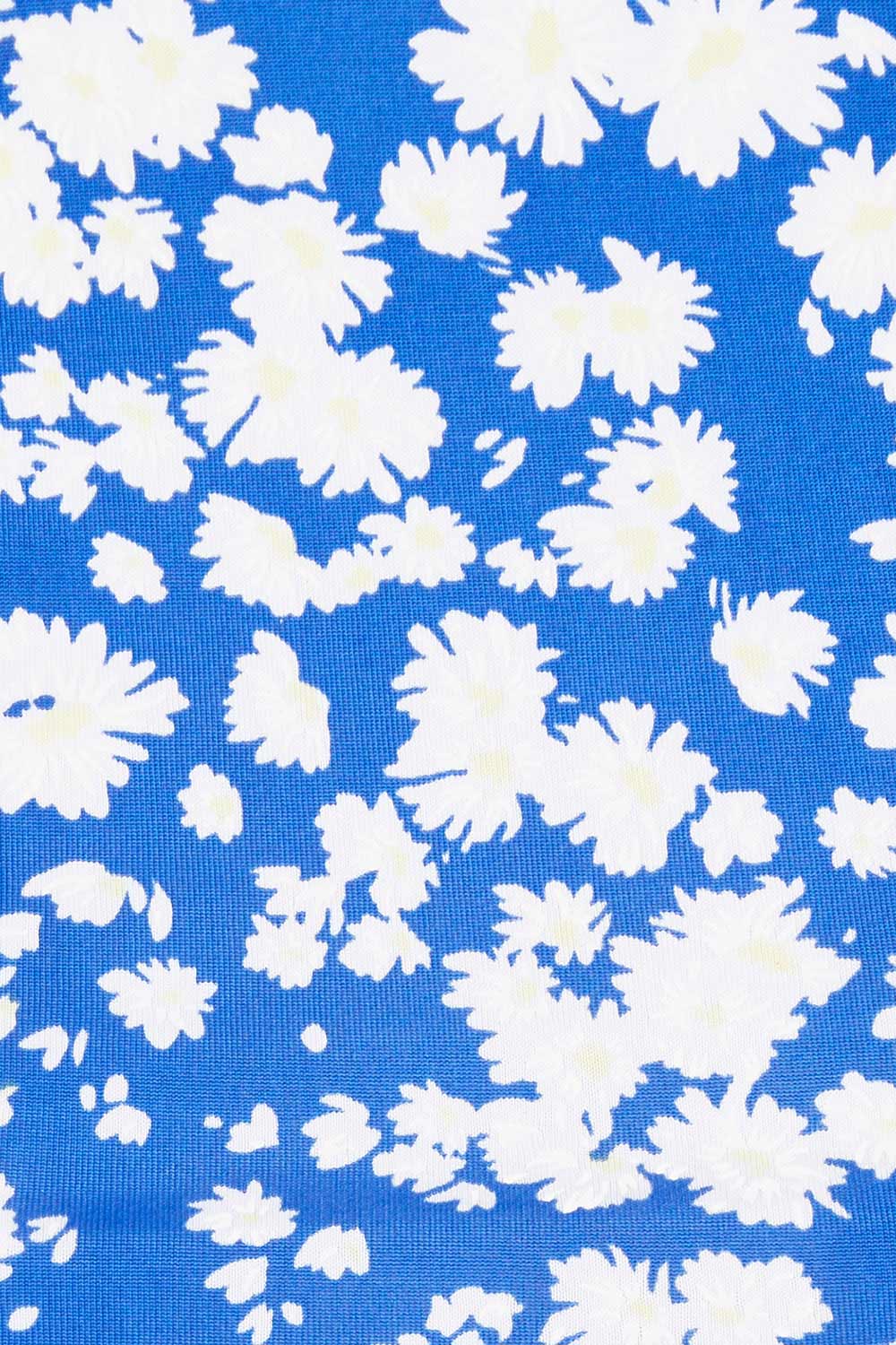 Product shot of the Somerland Ruched Dress in colour Bluedaisy (Blue), detail