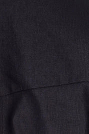 Product shot of the Front Zip Peplum Jacket in colour Black (Black), detail