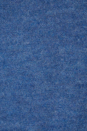 Product shot of the Button Thru Vest in colour Denim (Blue), detail