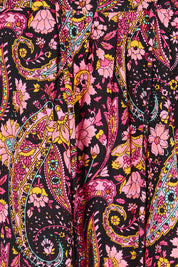 Product shot of the Palais Top in colour Chelsea, detail