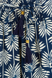 Product shot of the Nat Pant in colour Yamba, detail
