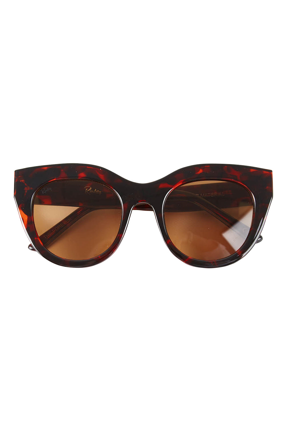 Product shot of The Forever Classic Sunglasses in colour Turtle, from the front