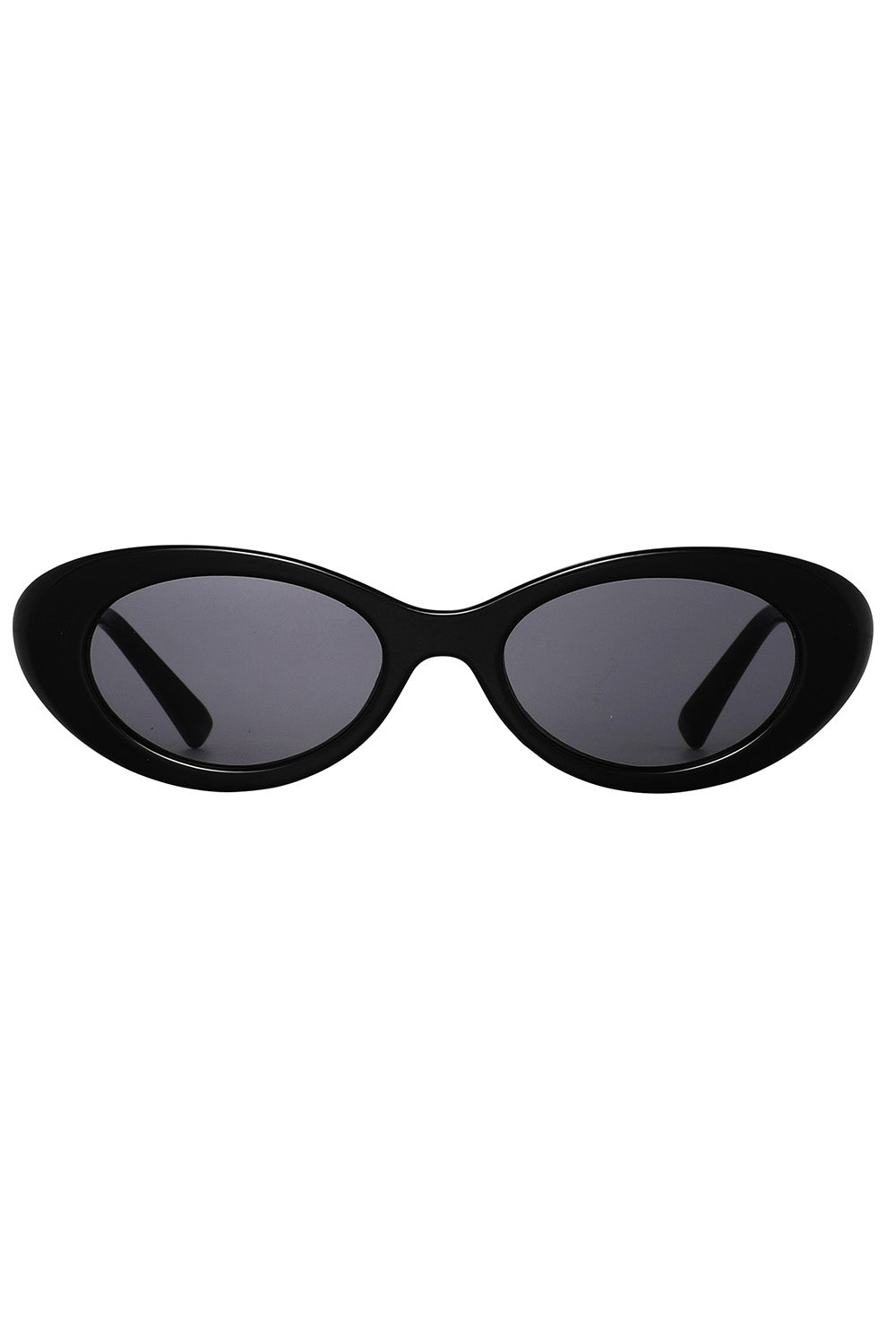 Product shot of the High Society Sunglasses in colour Black (Black), from the front