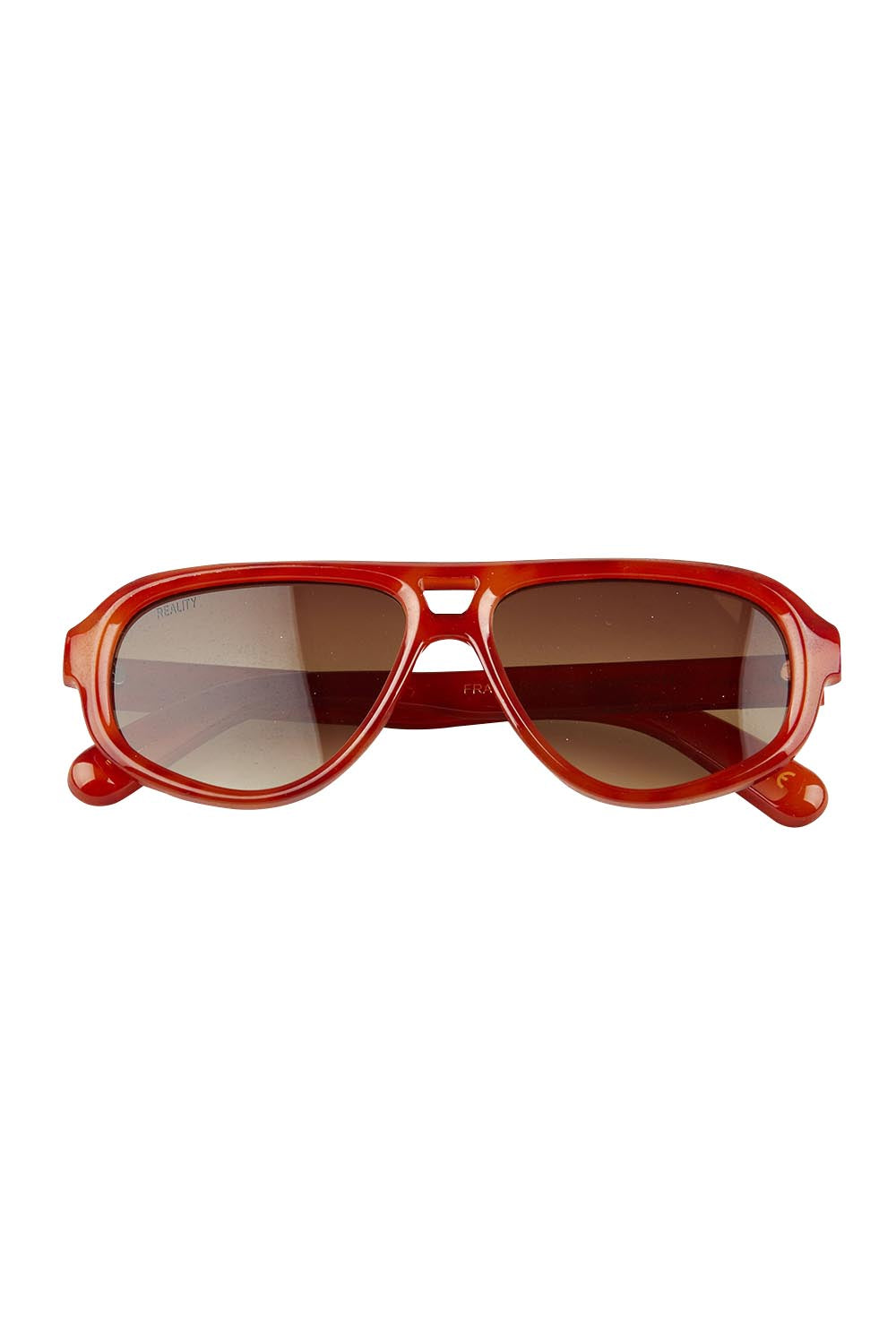 Product shot of the Ryder Sunglasses in colour Vinturtle, from the front