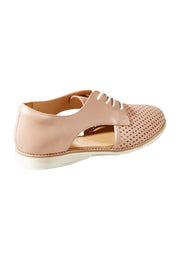 Product shot of the Sidecut Punch in colour Chalkpink (Pink), from the back