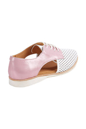Product shot of the Sidecut Punch White Pink Shimmer in colour Whitepink (White), from the back