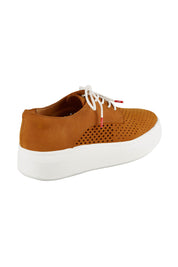 Product shot of the Derby City Punch in colour Rustictan, from the back