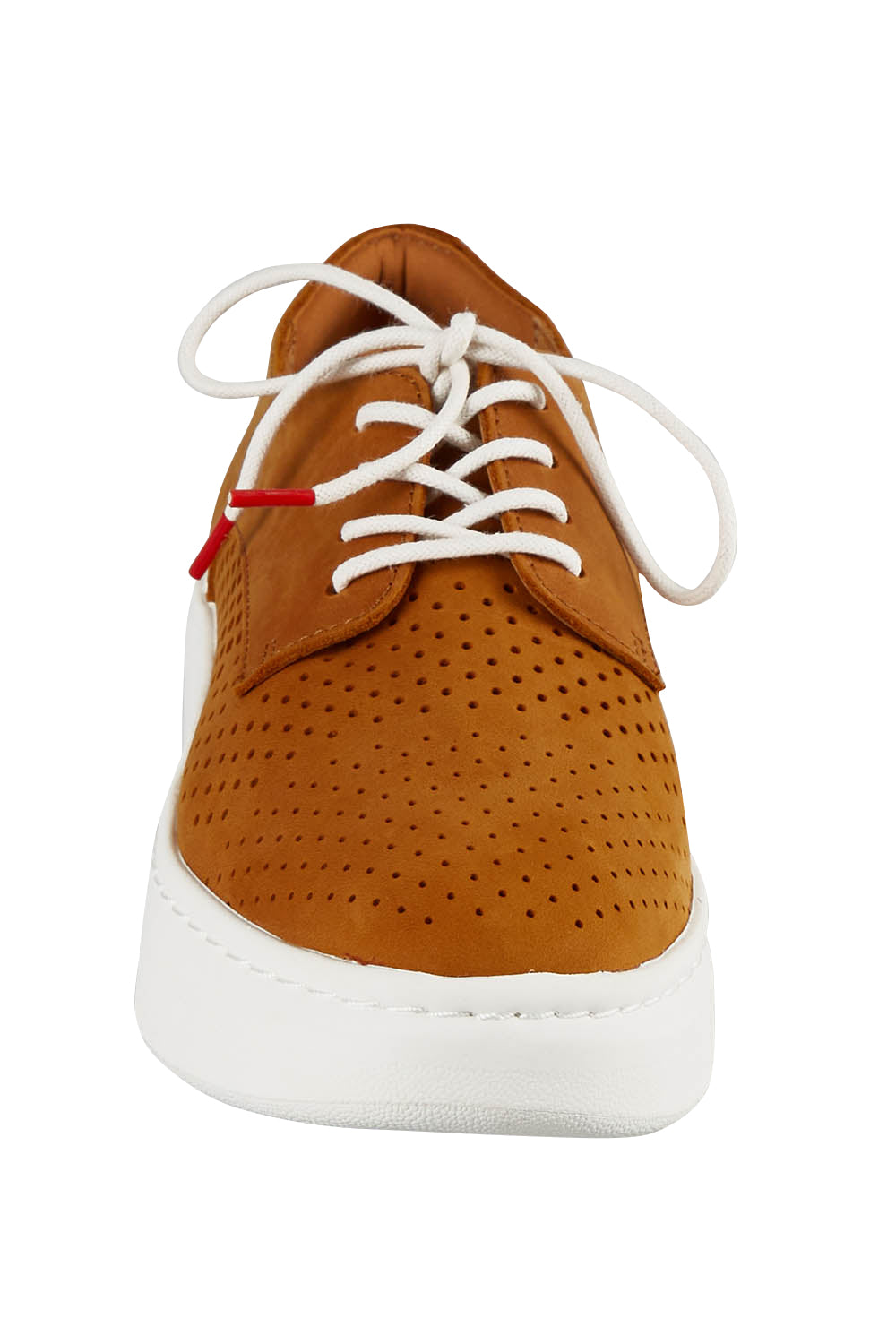 Product shot of the Derby City Punch in colour Rustictan, detail