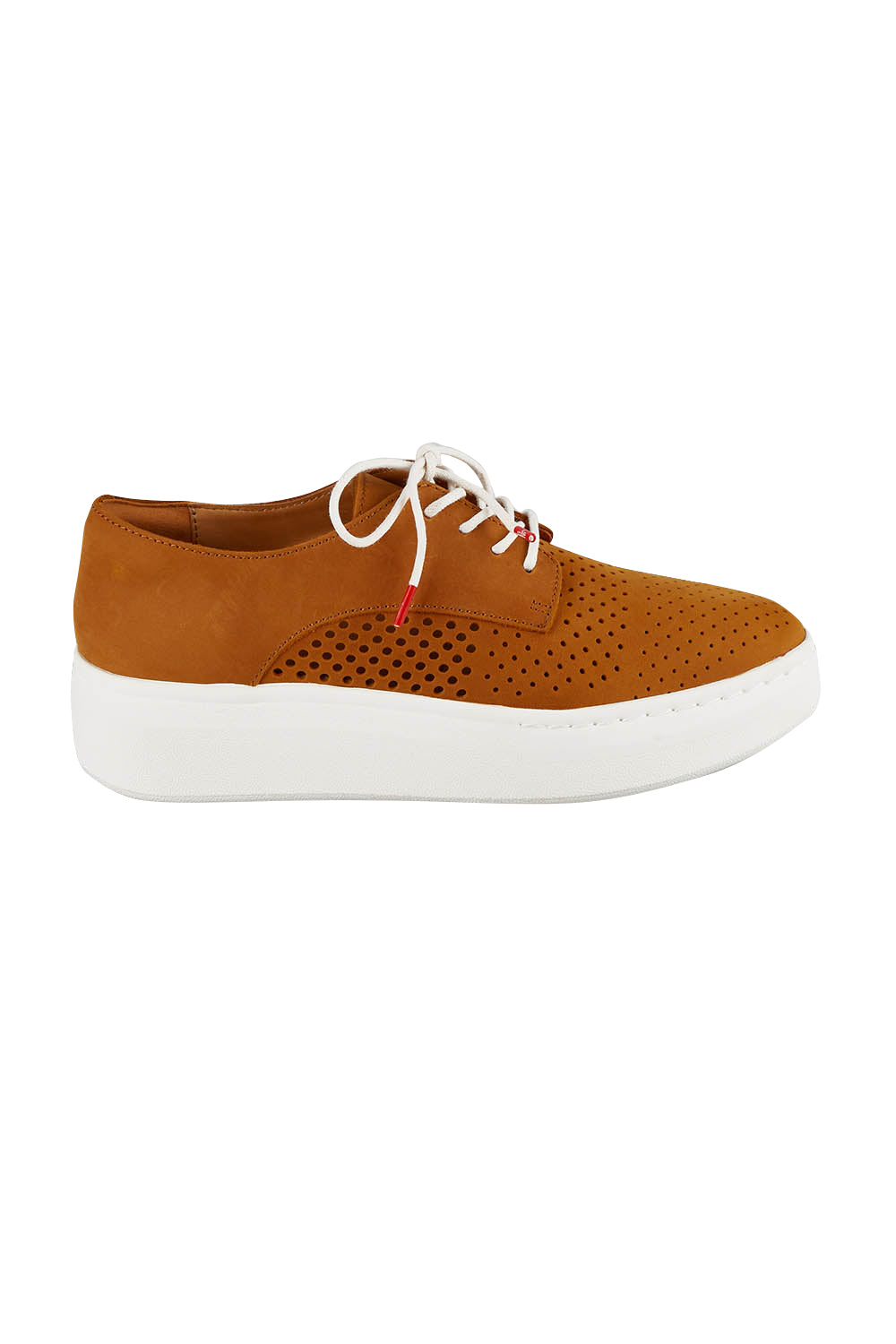 Product shot of the Derby City Punch in colour Rustictan, from the front