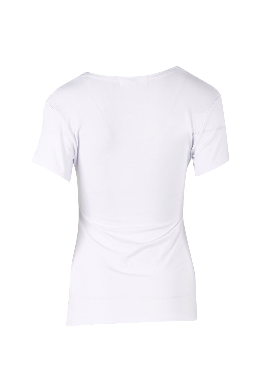 Product shot of the Embrace Tee in colour White (White), from the back