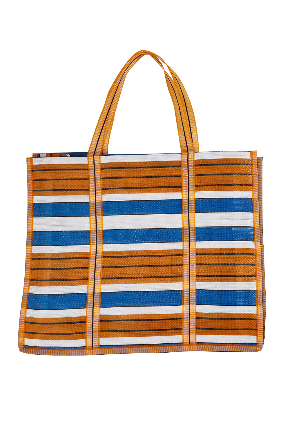 Product shot of the Corfu Bag in colour Orange, from the front