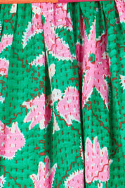 Product shot of the Ohana Cotton Dress in colour Pink (Pink), detail