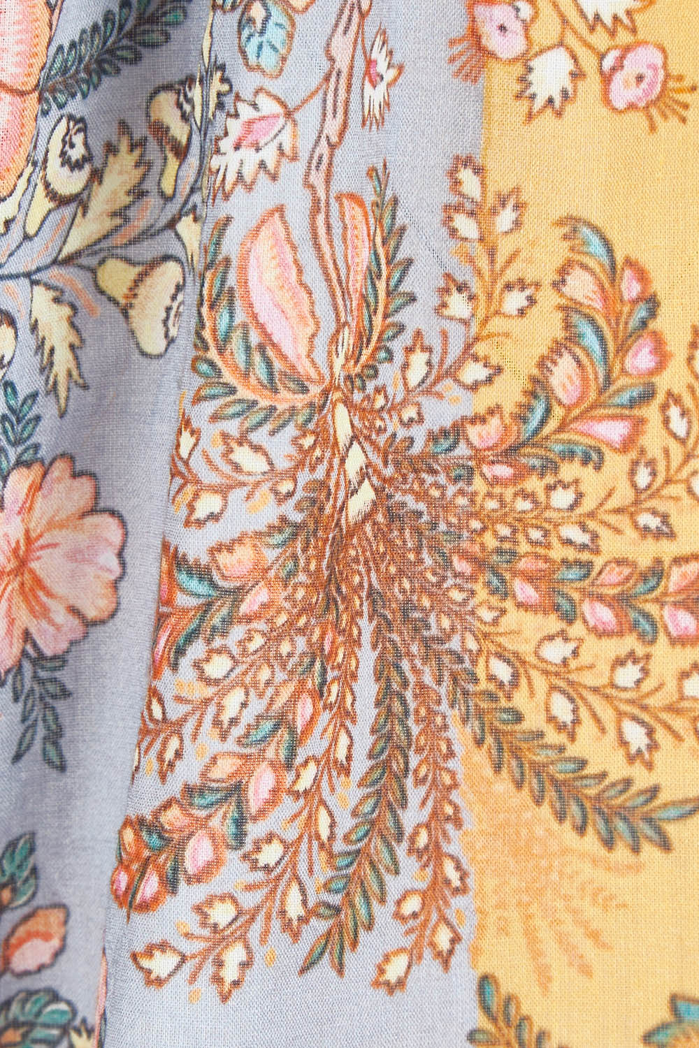 Product shot of the Willow Shirt in colour Multi, detail