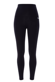 Product shot of the Abtastic Studio Full Length Tight in colour Black (Black), from the front