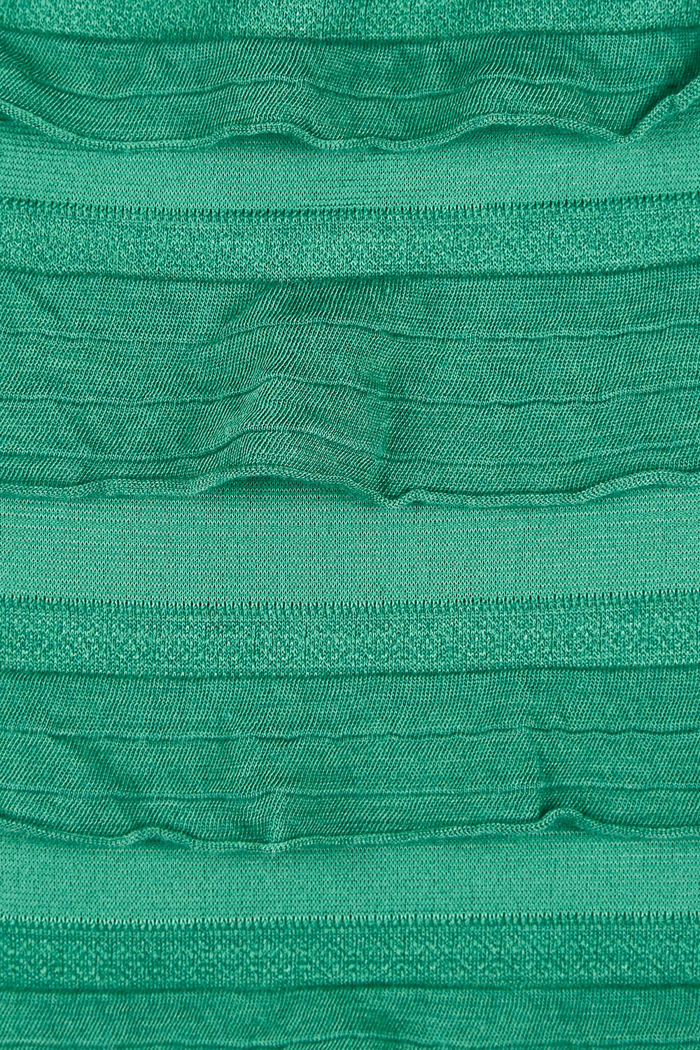Product shot of the Maddison Maxi Ruffle Dress in colour Emerald (Green), detail