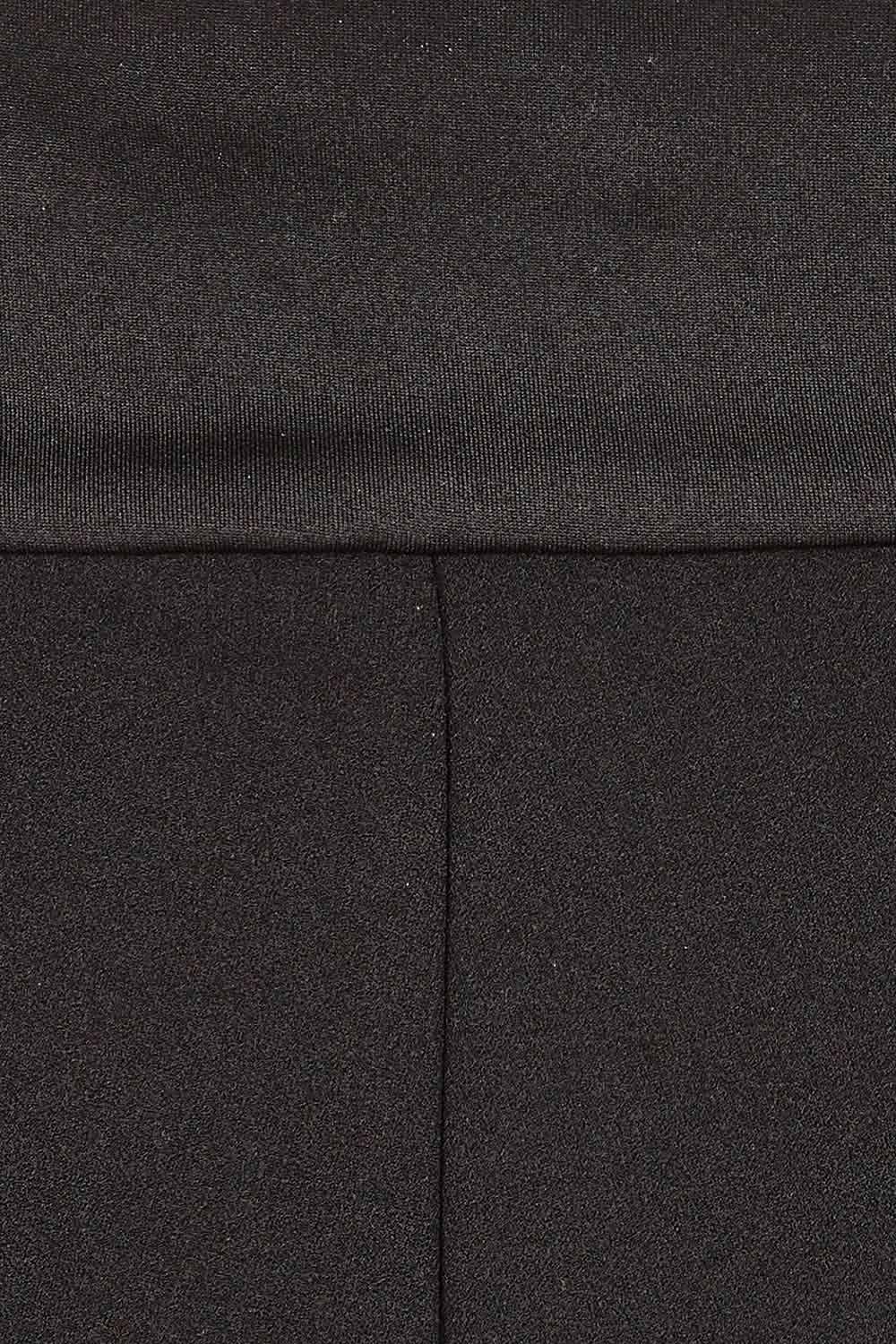 Product shot of the Classic Trouser in colour Black (Black), detail