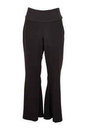 Product shot of the Classic Trouser in colour Black (Black), from the front