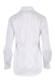Product shot of the Classic Shirt in colour White (White), from the back
