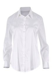 Product shot of the Classic Shirt in colour White (White), from the front