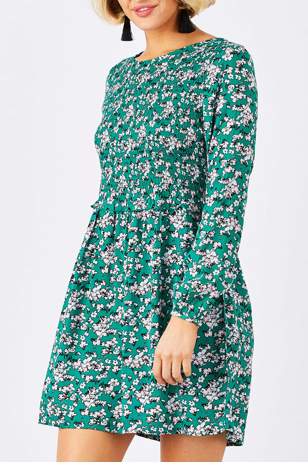 Preloved Liberty Shirred Dress - LibertyPri