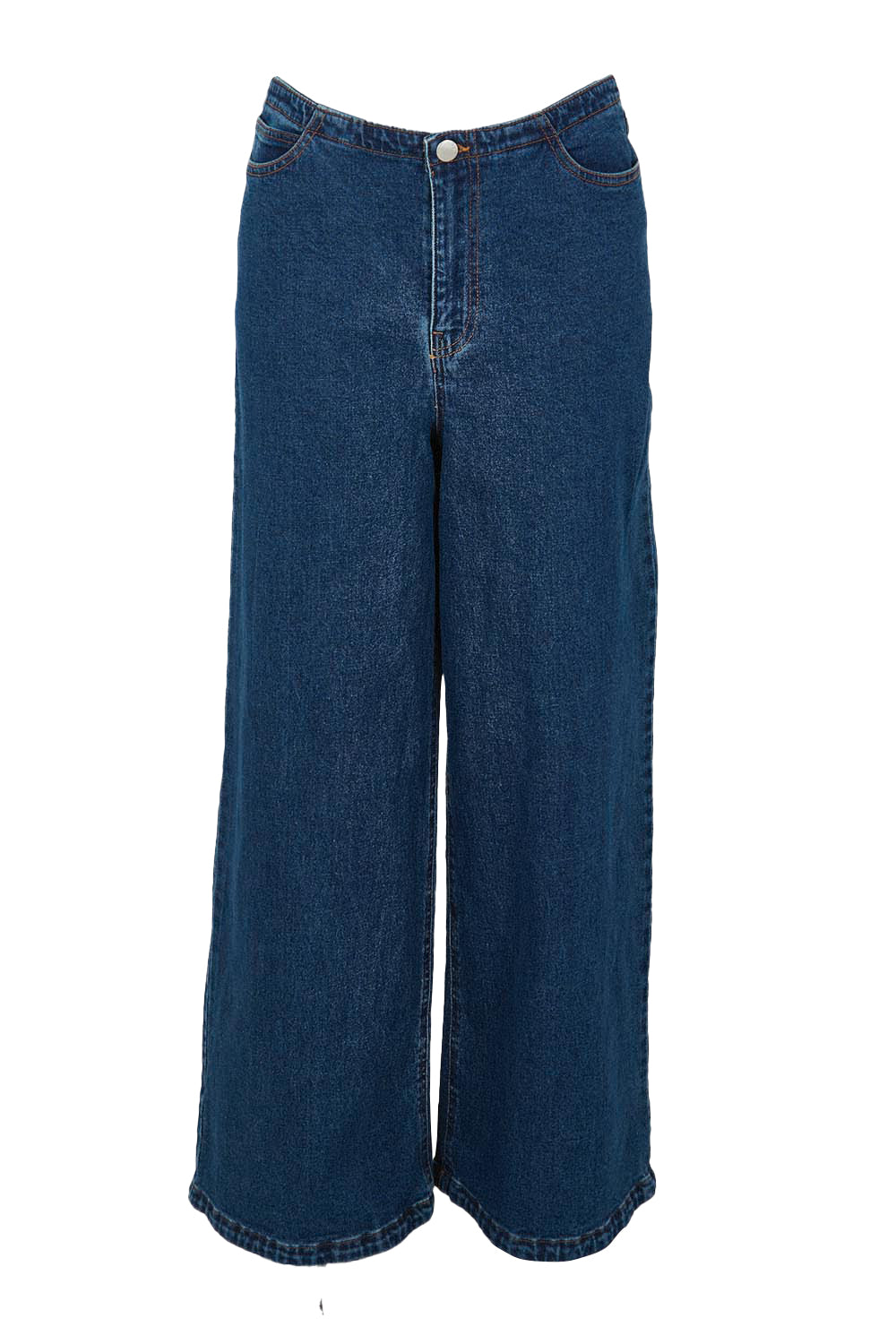 Product shot of the Marza Jean in colour 78Wash (Blue), from the front