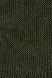 Product shot of the Concord Cotton Blend Knit in colour Forest (Green), detail