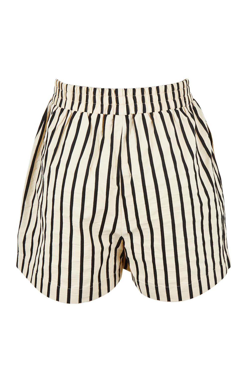Product shot of the Rohan Cotton Short in colour Stripe, from the back