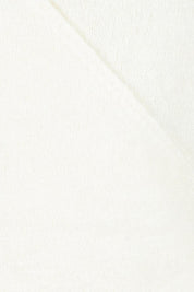 Product shot of the Casey Cardi in colour Cream (White), detail