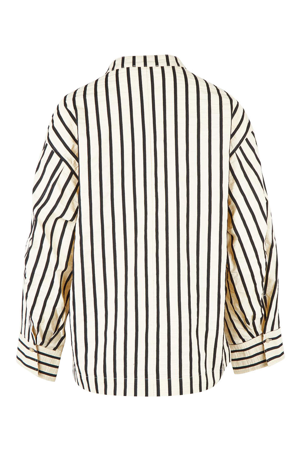 Product shot of the Rohan Cotton Top in colour Stripe, from the back