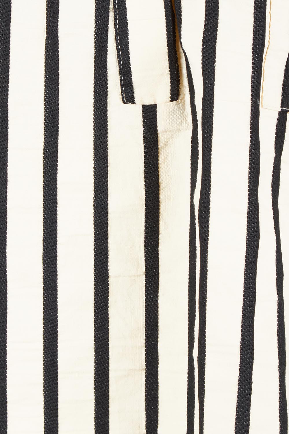 Product shot of the Rohan Cotton Top in colour Stripe, detail