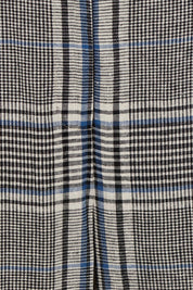 Product shot of the Blakely Pant in colour Check (Grey), detail