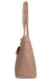 Product shot of the Charlie Baby/tote Bag in colour Taupe