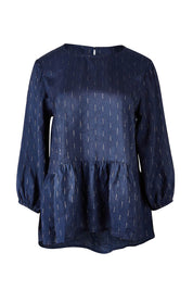 Preloved Belle Beach Top - Navy