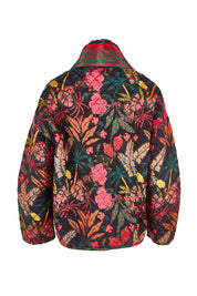 Product shot of the Edith Falls Jacket in colour Wilderness, from the back