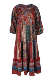 Product shot of the Middleton Beach Corduroy Dress in colour Jumble, from the front