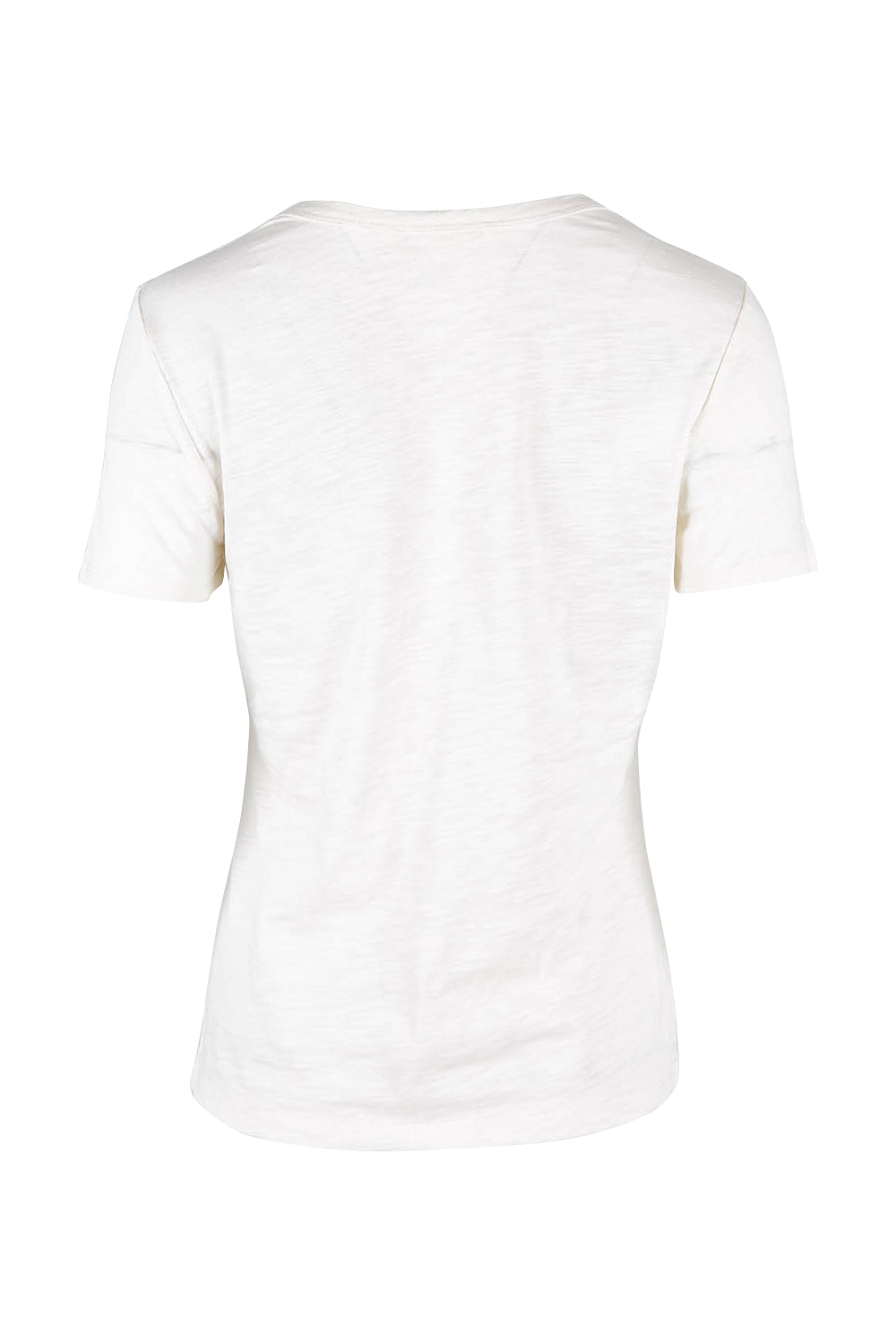 Product shot of the Printing Ink Tin colourShirt - Tiledflora (White), from the back