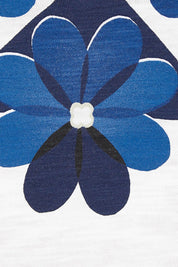 Product shot of the Printing Ink Tin colourShirt - Tiledflora (White), detail