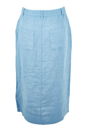 Preloved Rosewell Farm Skirt - Seablue