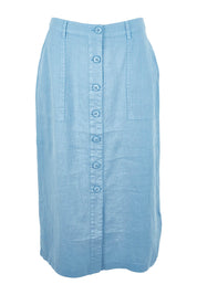 Preloved Rosewell Farm Skirt - Seablue