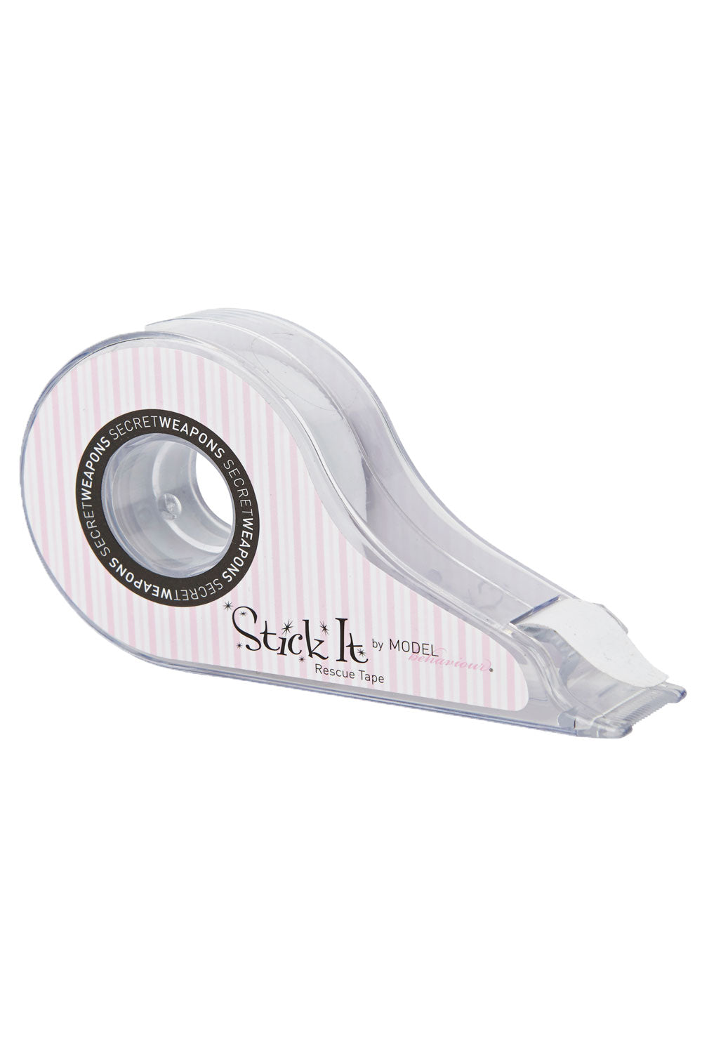 Product shot of the Stick It Rescue Tape in colour Clear, detail