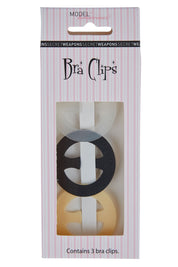 Product shot of the Bra Clips in colour Multi, from the front