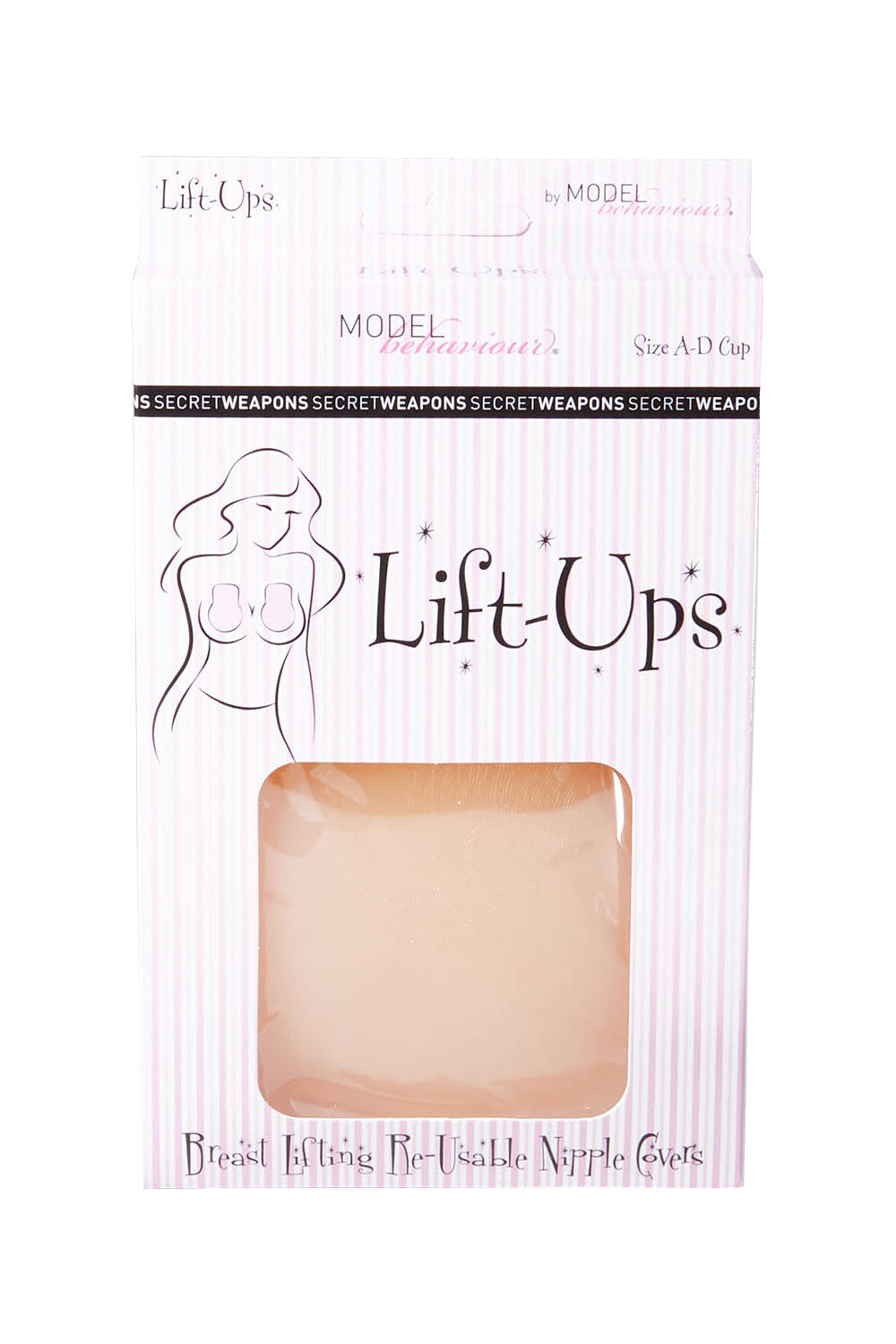 Product shot of the Lift Ups in colour Natural, from the front