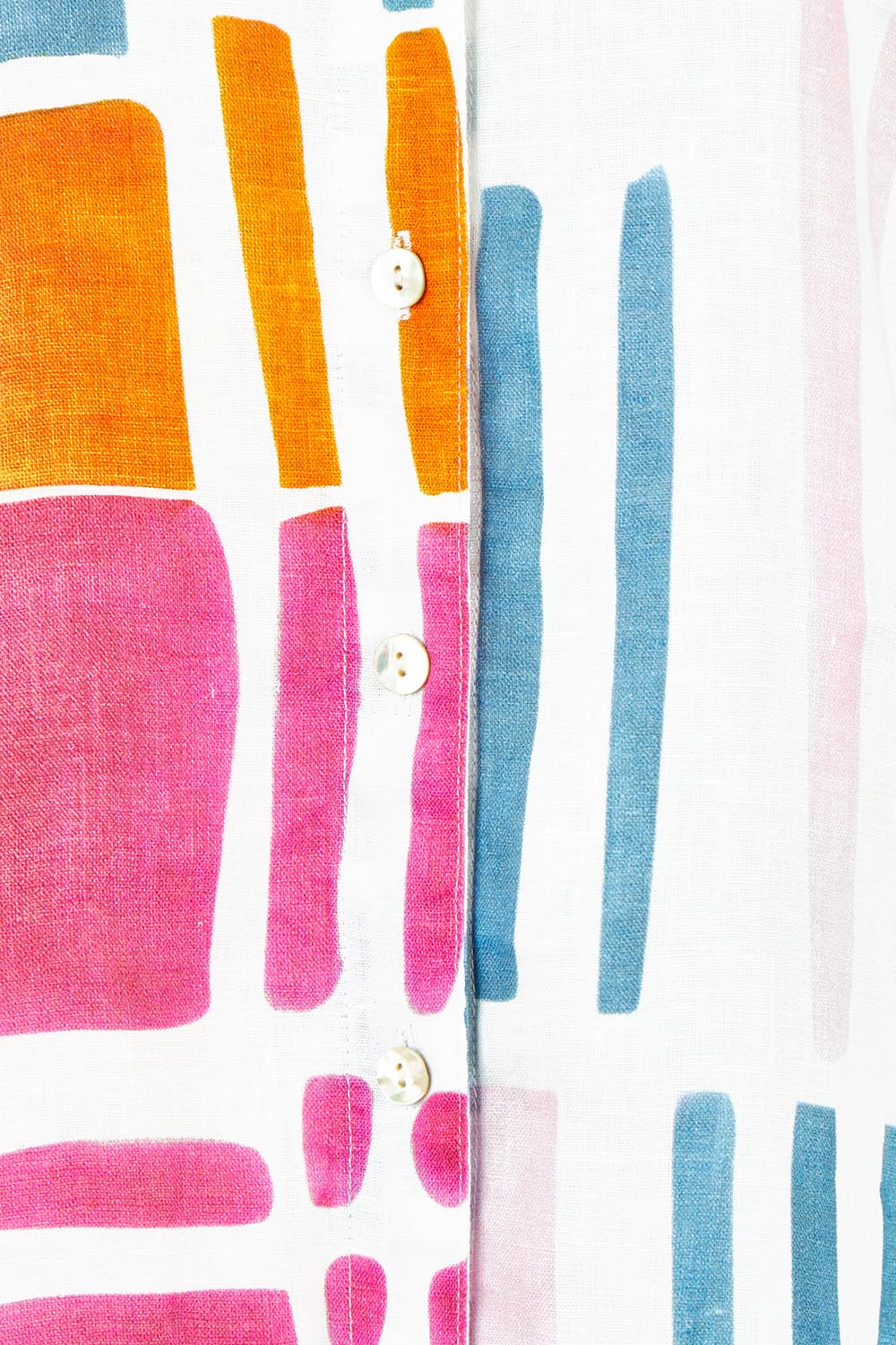 Product shot of the Gallery Shirtmaker Dress – Gallery in colour Gallery, showing detail