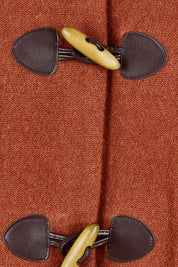 Duffle Boiled Wool Coat – Copper