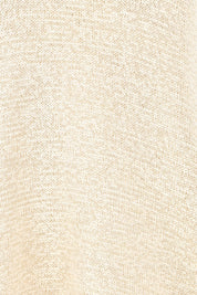 Product shot of the Issa Tank in colour Natural, detail