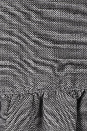 Product shot of the Mandalay Jumpsuit in colour Charcoal (Grey), detail