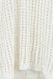 Product shot of the Pontif Knit Set in colour Natural, detail