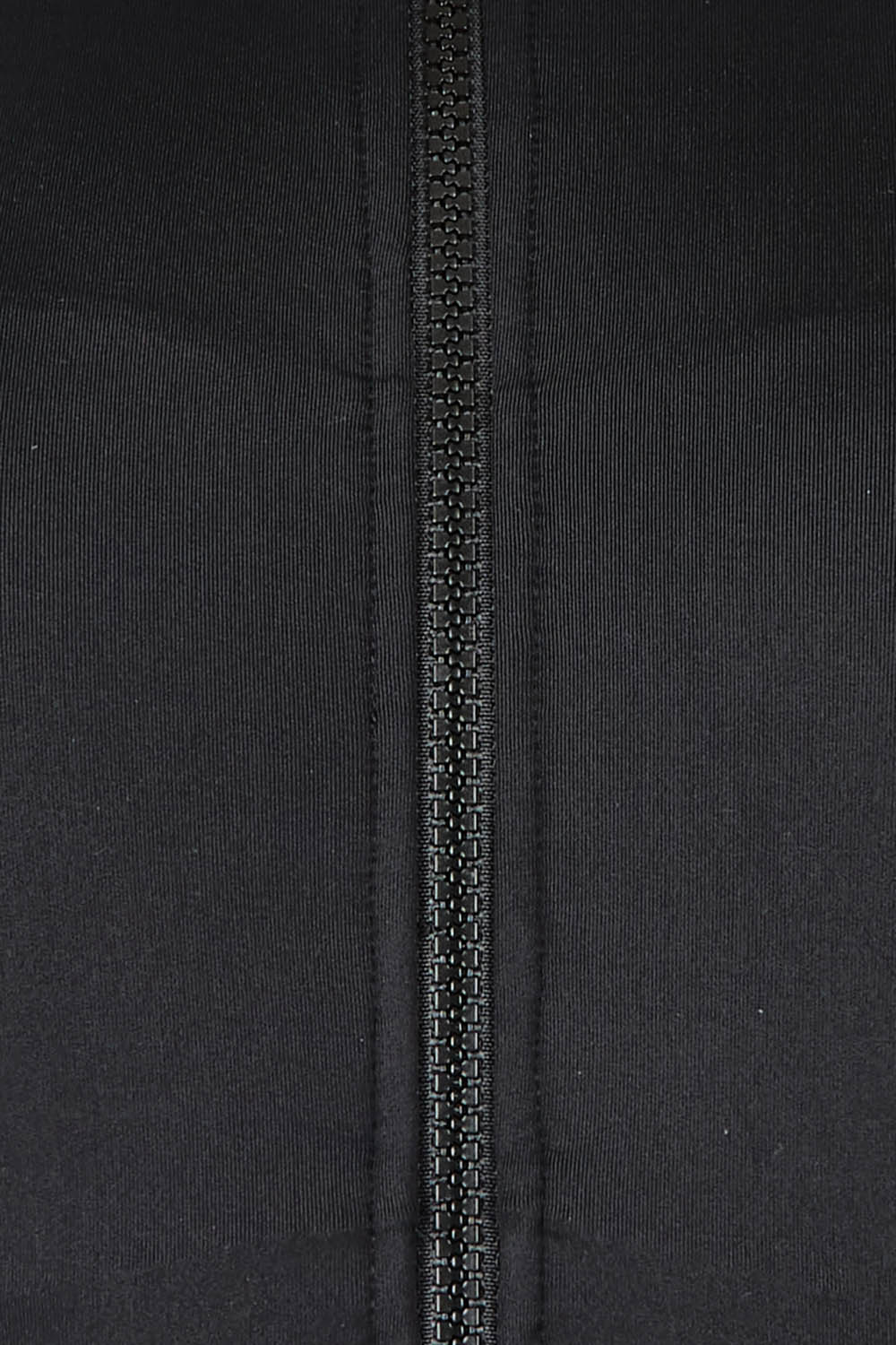Product shot of the Long Sleeved Multifit One Piece in colour Black (Black), detail