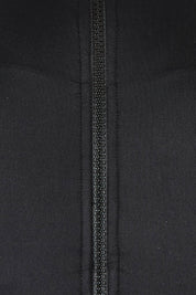 Product shot of the Long Sleeved Multifit One Piece in colour Black (Black), detail